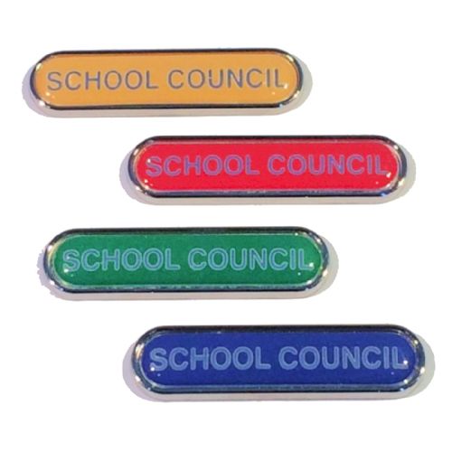 SCHOOL COUNCIL bar badge